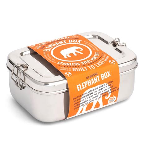 metal pack elephant lunch box